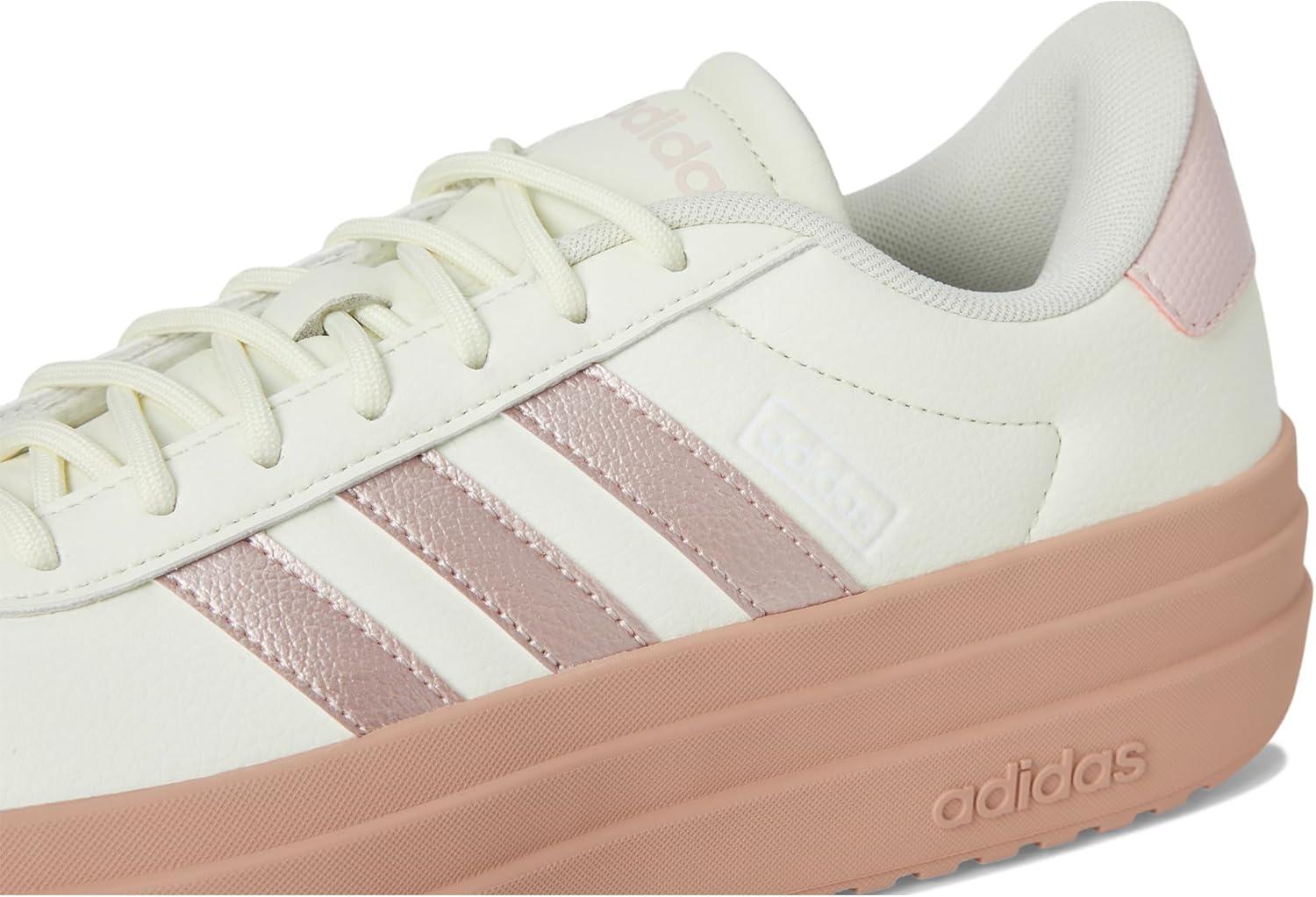 image:imageAdidas Womens Vl Court30IvorySandy Pink MetSandy Pink