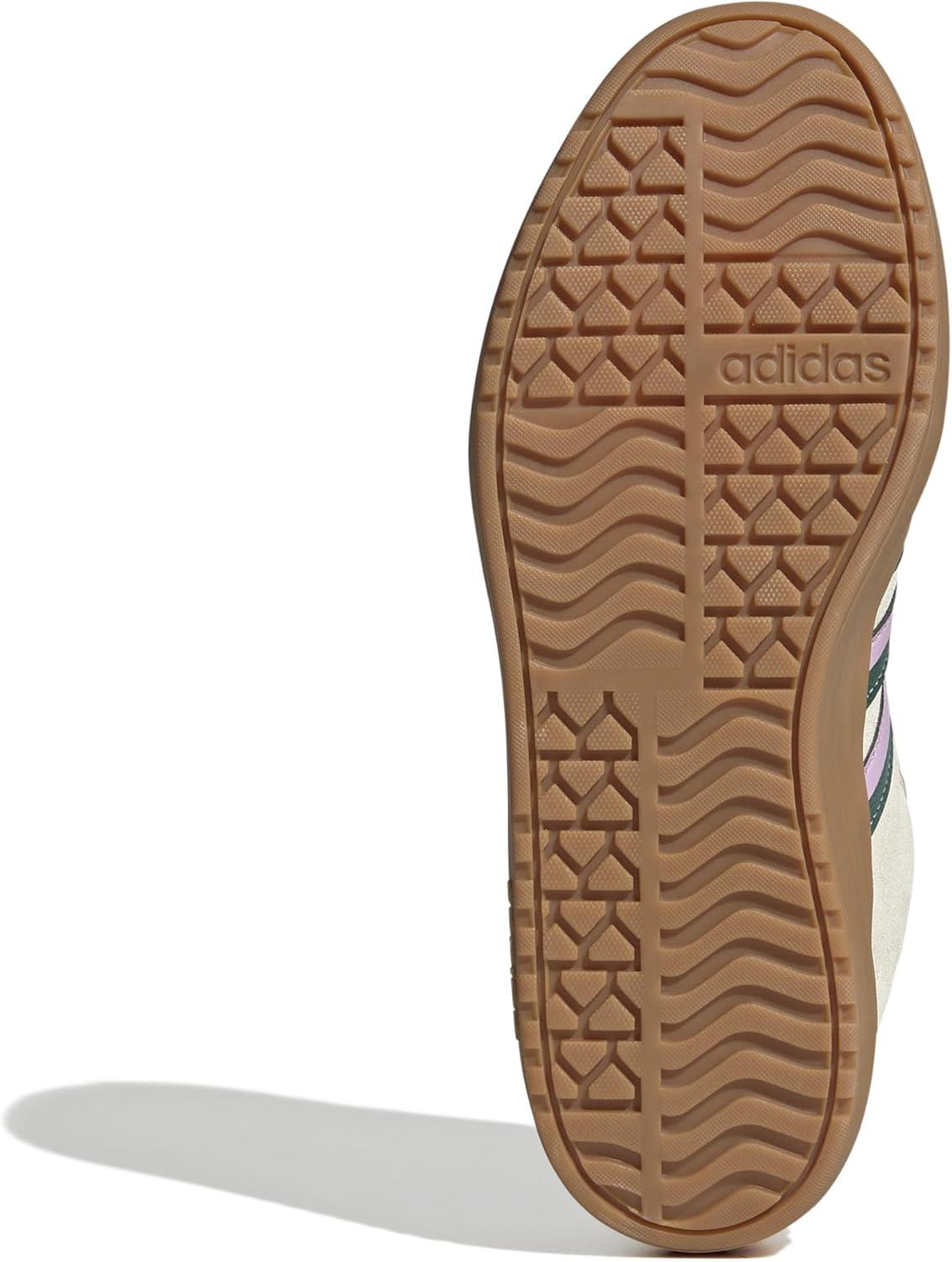 image:imageAdidas Womens Vl Court30Off WhiteCollegiate GreenBliss Lilac