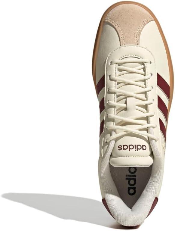 image:imageAdidas Womens Vl Court30Off WhiteShadow RedCrystal Sand