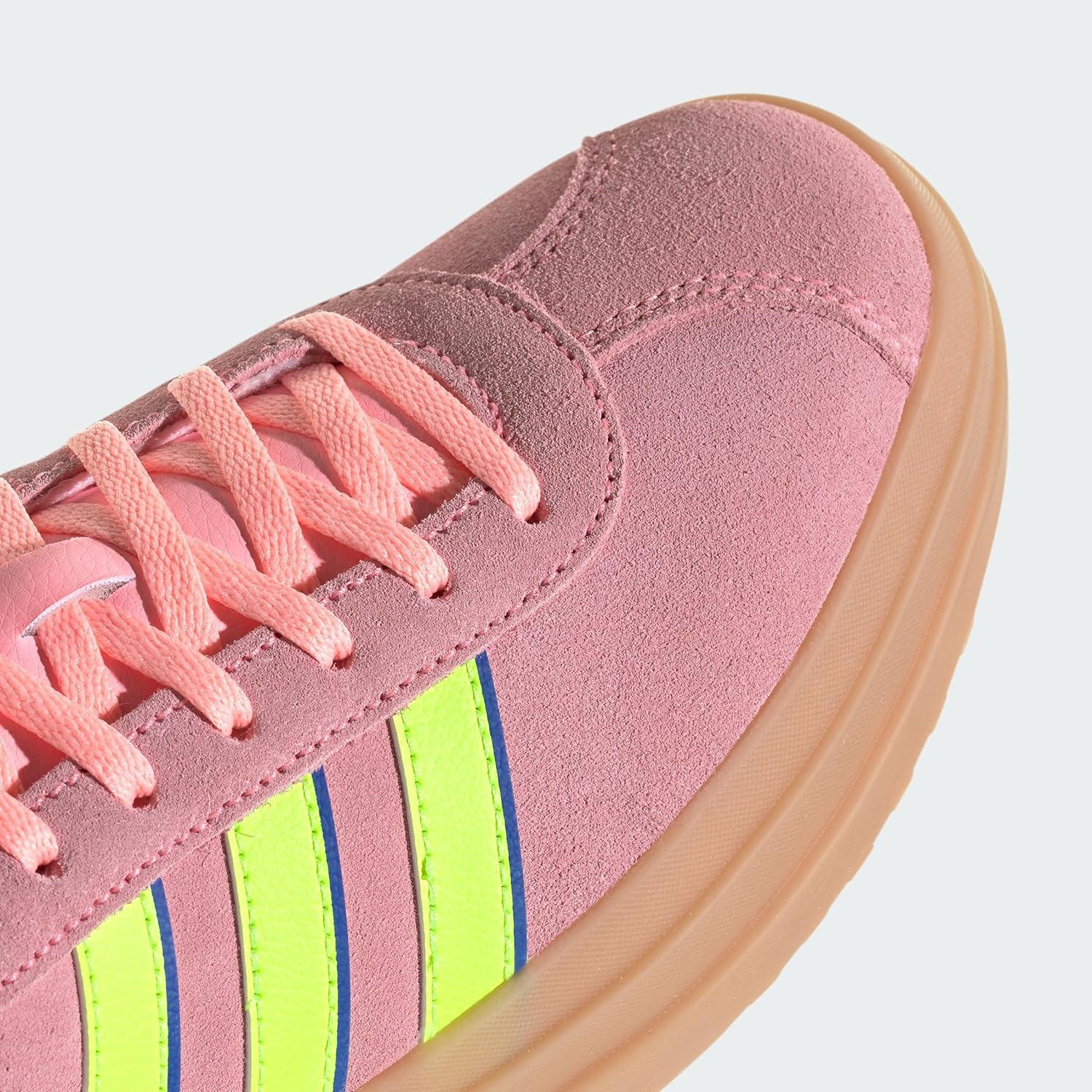 image:imageAdidas Womens Vl Court30Pink SparkLucid LemonLucid Blue