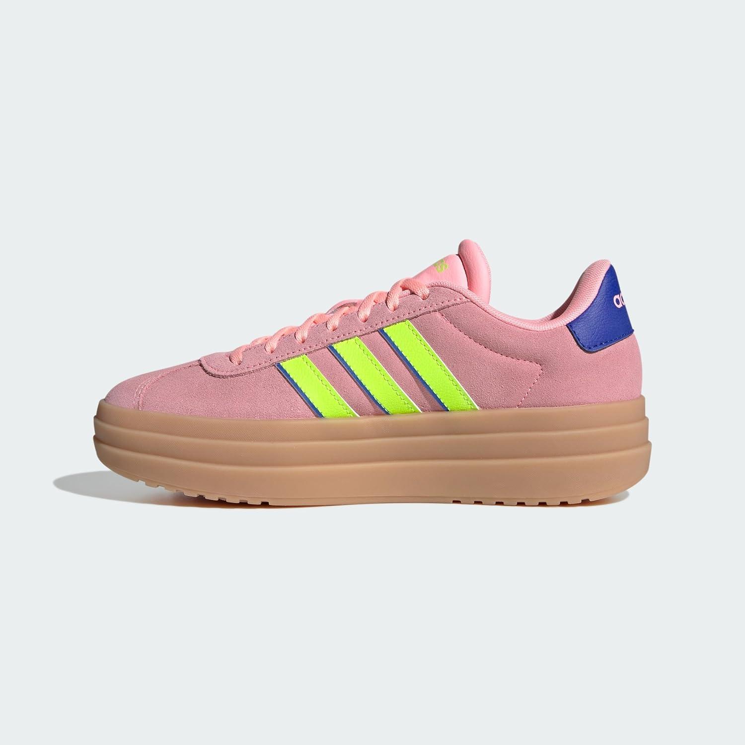 image:imageAdidas Womens Vl Court30Pink SparkLucid LemonLucid Blue