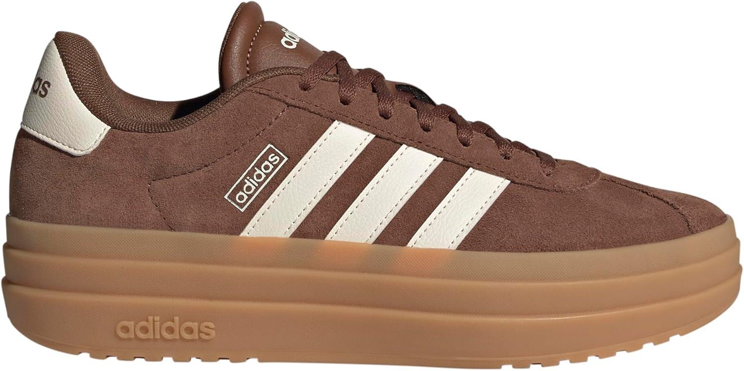 image:imageAdidas Womens Vl Court30Preloved BrownChalk WhiteWonder Beige