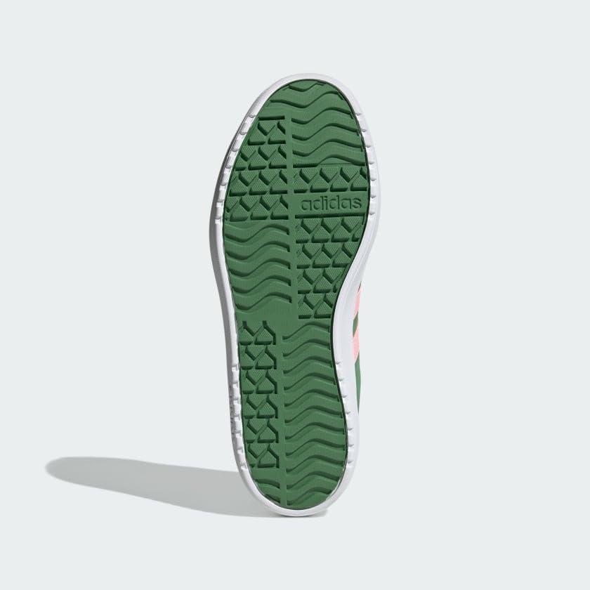 image:imageAdidas Womens Vl Court30Preloved GreenPink SparkIvory