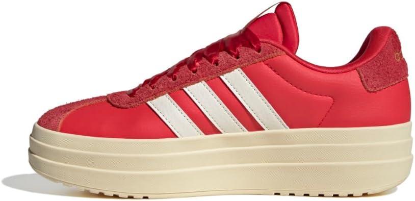 image:imageAdidas Womens Vl Court30Pure RubyOff WhiteBetter Scarlet