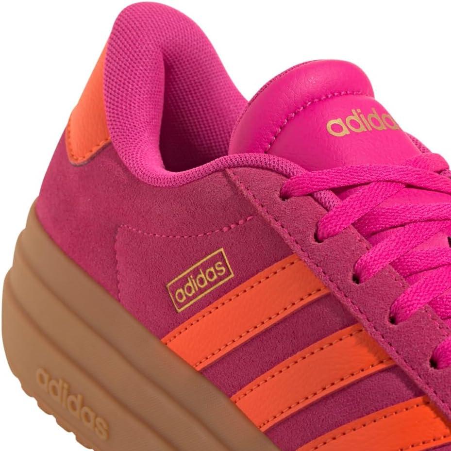 image:imageAdidas Womens Vl Court30Shock PinkWhiteGold Metallic