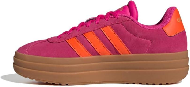 image:imageAdidas Womens Vl Court30Shock PinkWhiteGold Metallic