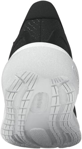 image:imageadidas Baby Run Falcon 5 Elastic Lace ampamp Strap ShoeBlackWhiteWhite