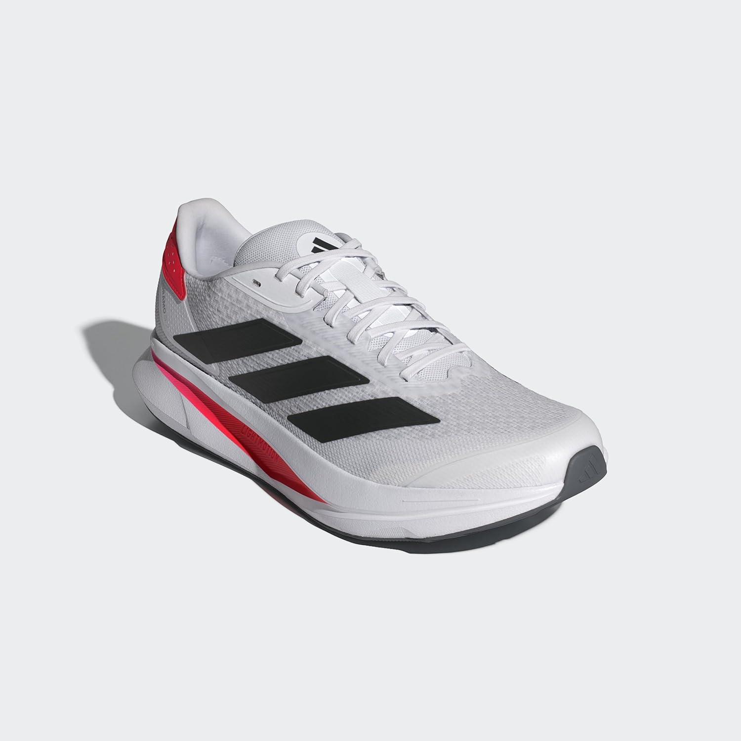 image:imageadidas Mens Duramo Sl 2 Running ShoeCloud White Core Black Lucid Red