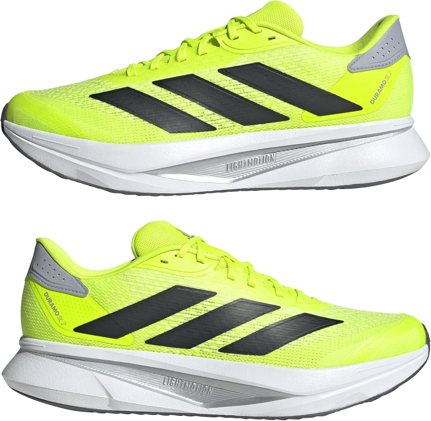 image:imageadidas Mens Duramo Sl 2 Running ShoeLucid Lemon Core Black Halo Silver