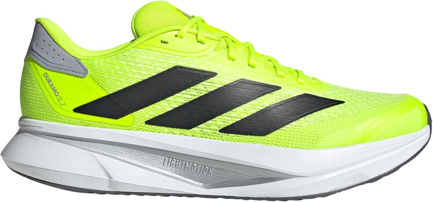 image:imageadidas Mens Duramo Sl 2 Running ShoeLucid LemonBlackHalo Silver