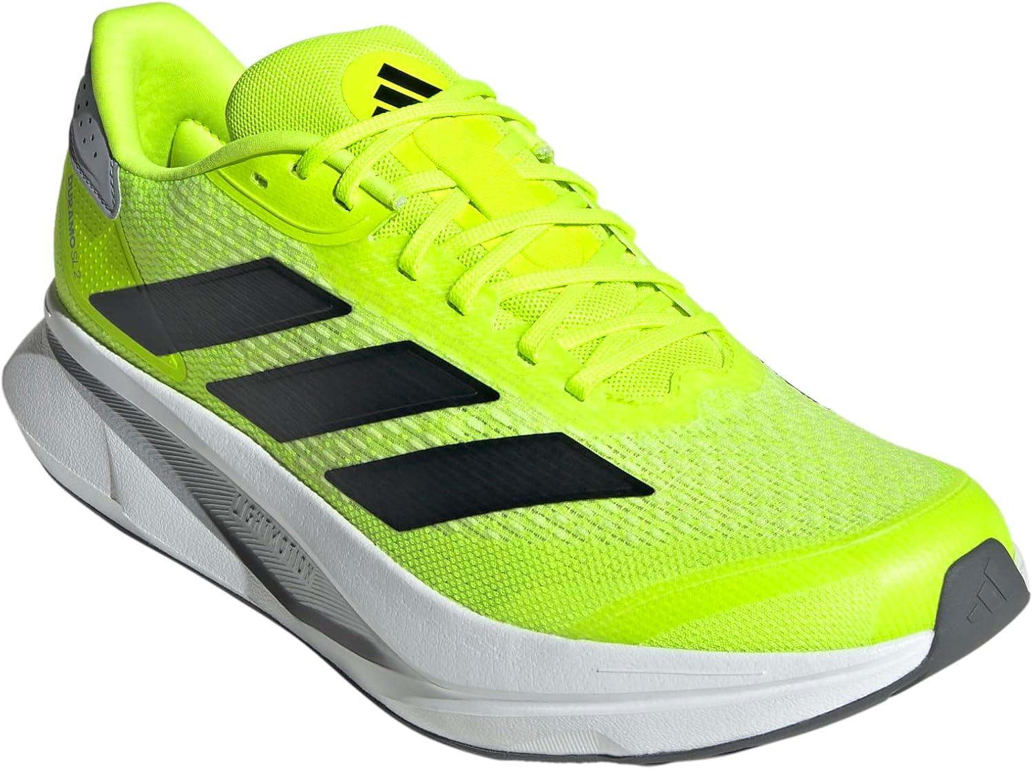 image:imageadidas Mens Duramo Sl 2 Running ShoeLucid LemonBlackHalo Silver