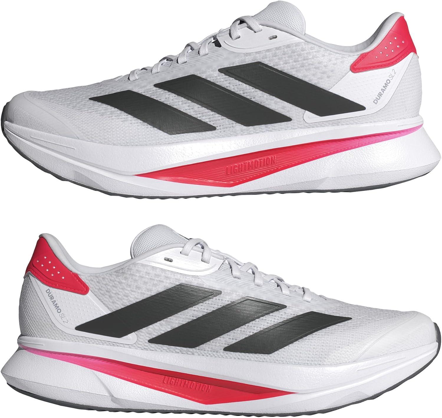 image:imageadidas Mens Duramo Sl 2 Running ShoeWhiteBlackLucid Red