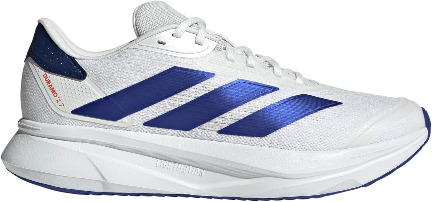 image:imageadidas Mens Duramo Sl 2 Running ShoeWhiteLucid BlueDark Blue