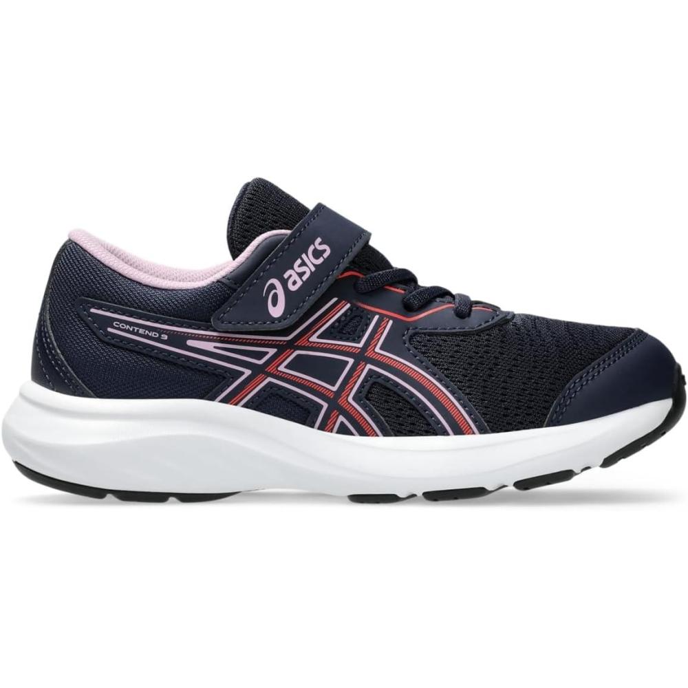 image:imageASICS Boys Contend 9 Ps ToddlerLittle KidMidnightCoral Reef