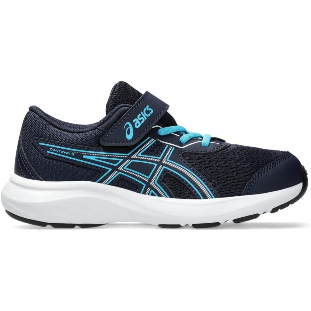 image:imageASICS Boys Contend 9 Ps ToddlerLittle KidMidnightWhite