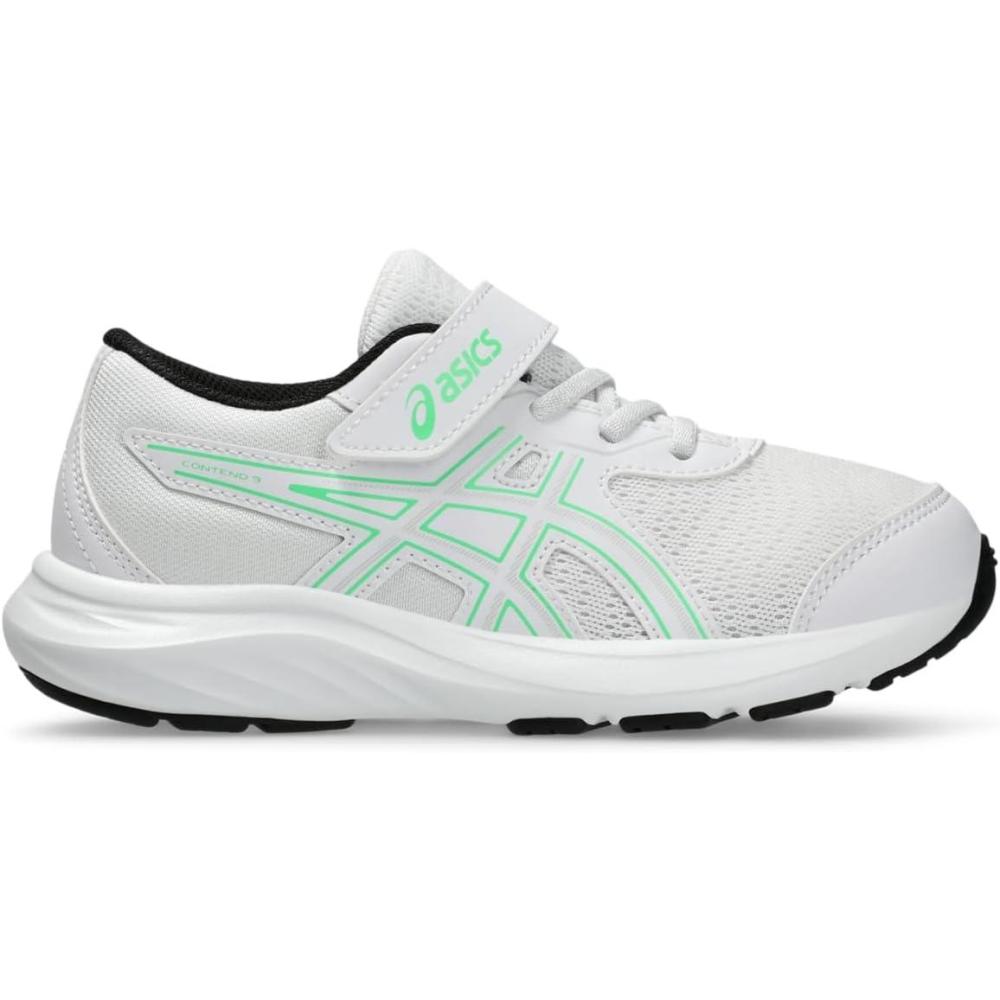 image:imageASICS Boys Contend 9 Ps ToddlerLittle KidWhiteNew Leaf