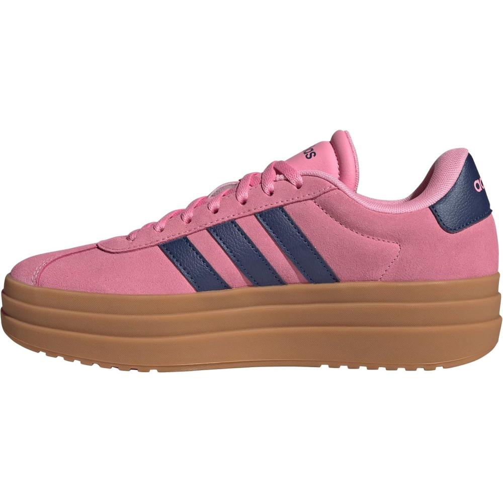 image:imageAdidas Womens Vl Court30Bliss PinkDark BlueGold Metallic