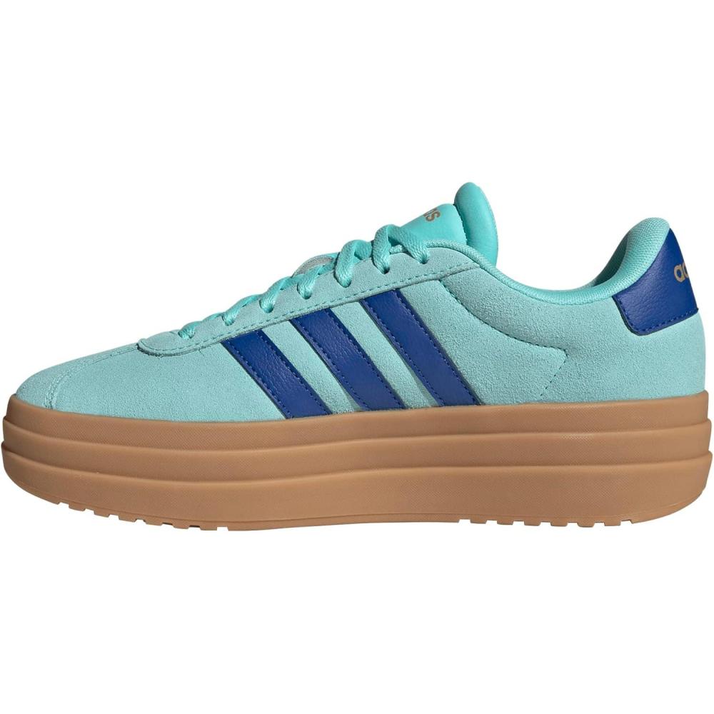 image:imageAdidas Womens Vl Court30Flash AquaTeam Royal BlueGold Metallic