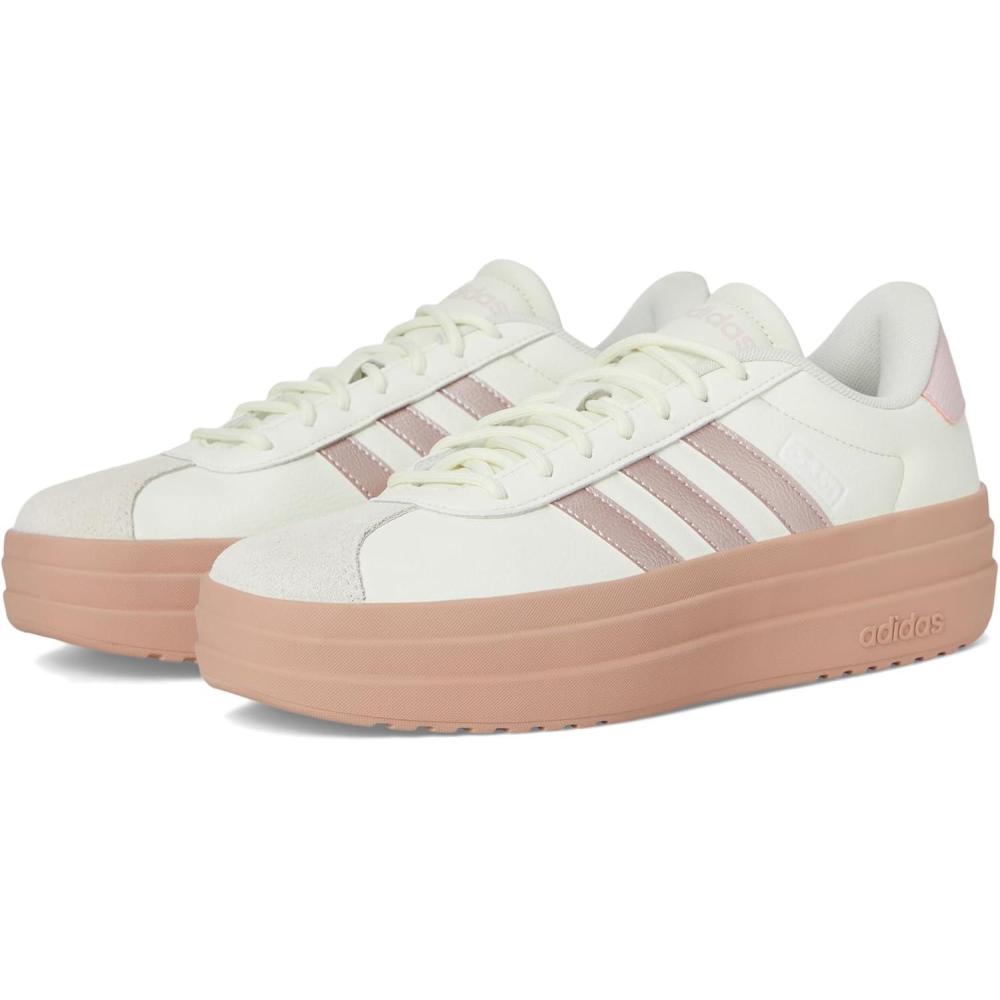 image:imageAdidas Womens Vl Court30IvorySandy Pink MetSandy Pink