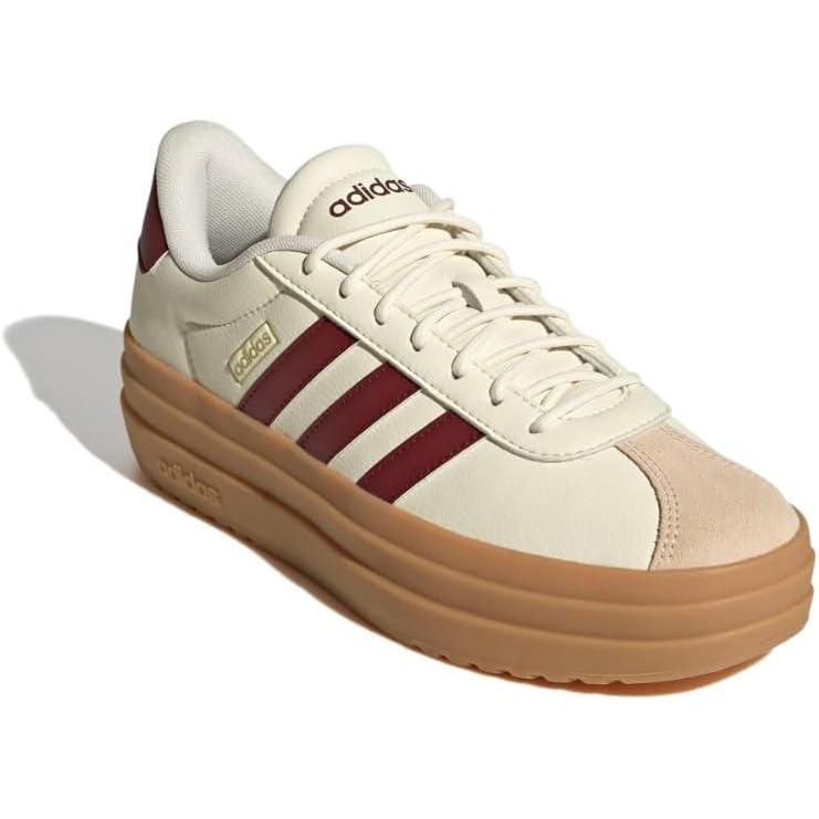image:imageAdidas Womens Vl Court30Off WhiteShadow RedCrystal Sand