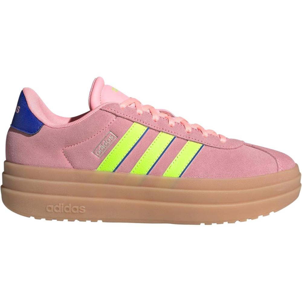 image:imageAdidas Womens Vl Court30Pink SparkLucid LemonLucid Blue