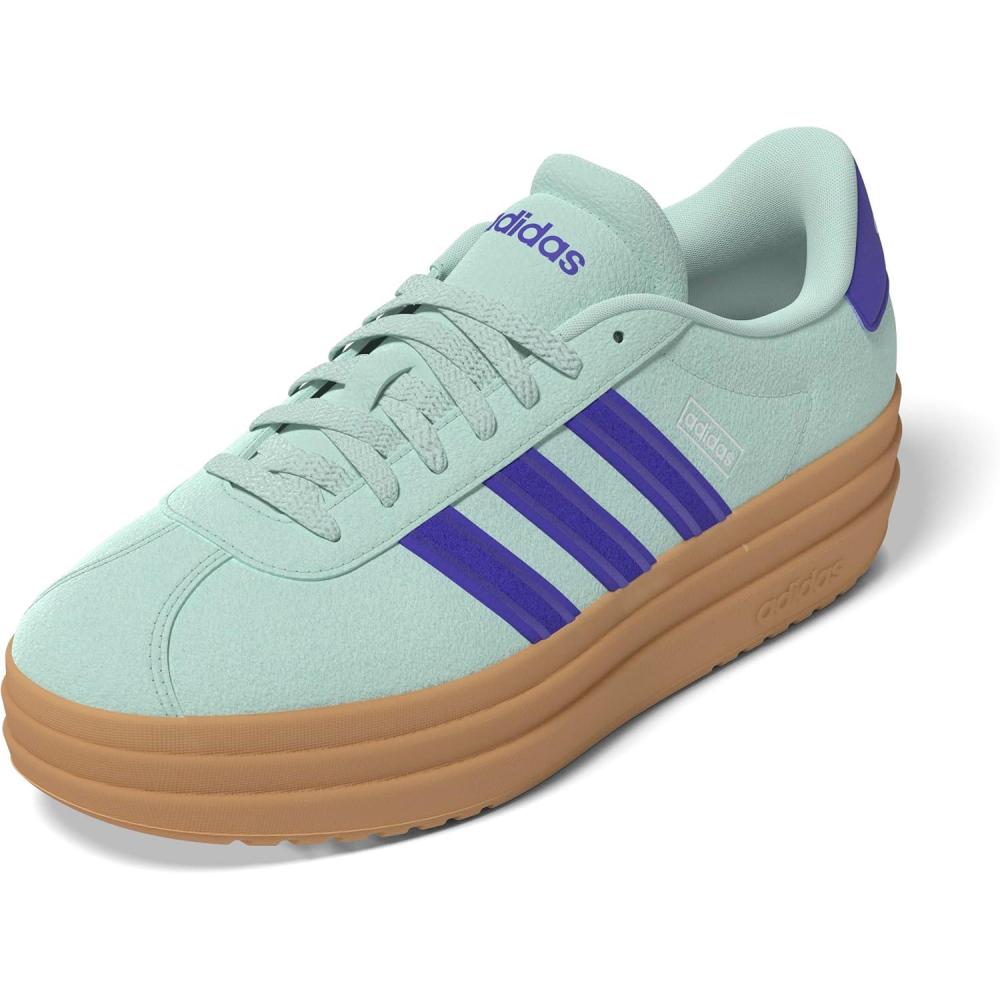 image:imageAdidas Womens Vl Court30Semi Flash AquaLucid BlueGum
