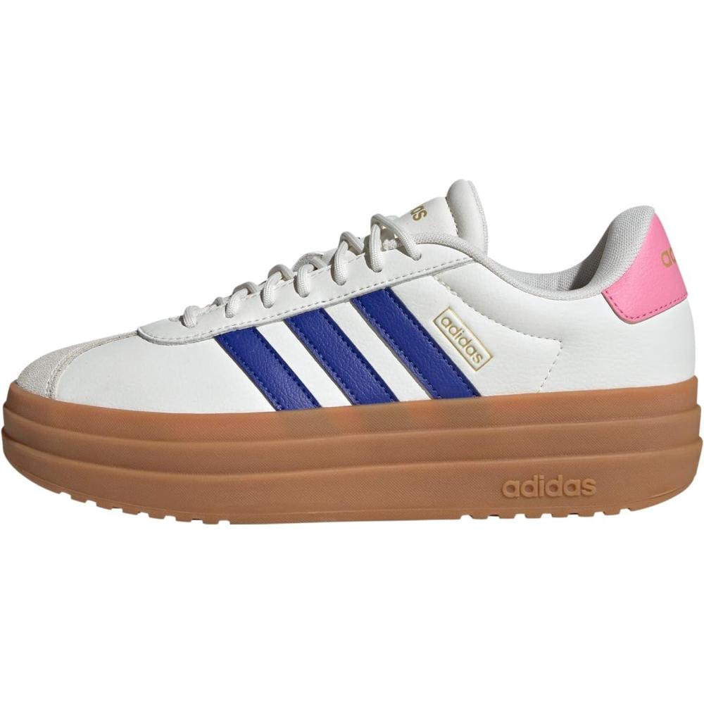 image:imageAdidas Womens Vl Court30WhiteSemi Lucid BlueBliss Pink