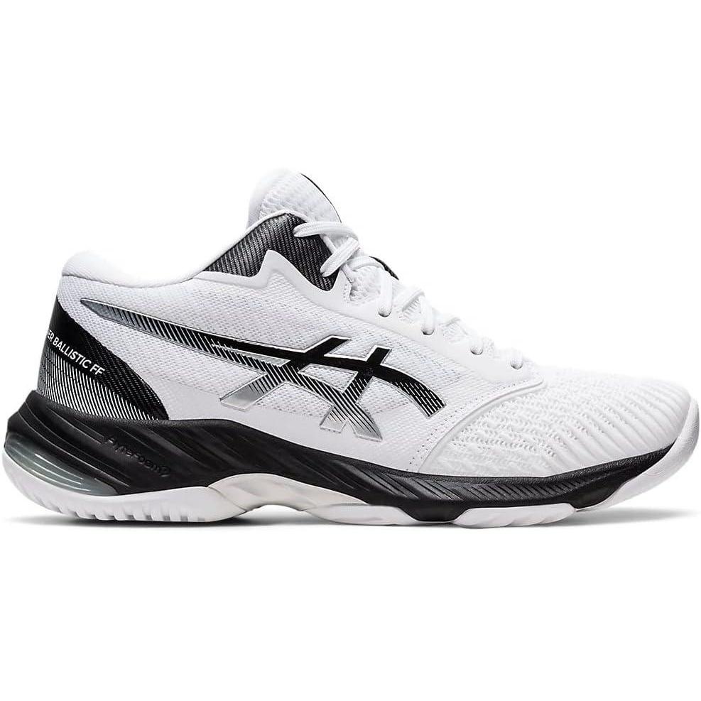 image:imageAsics Mens Netburner Ballistic FlyteFoam 3 Volleyball ShoeWhiteBlack