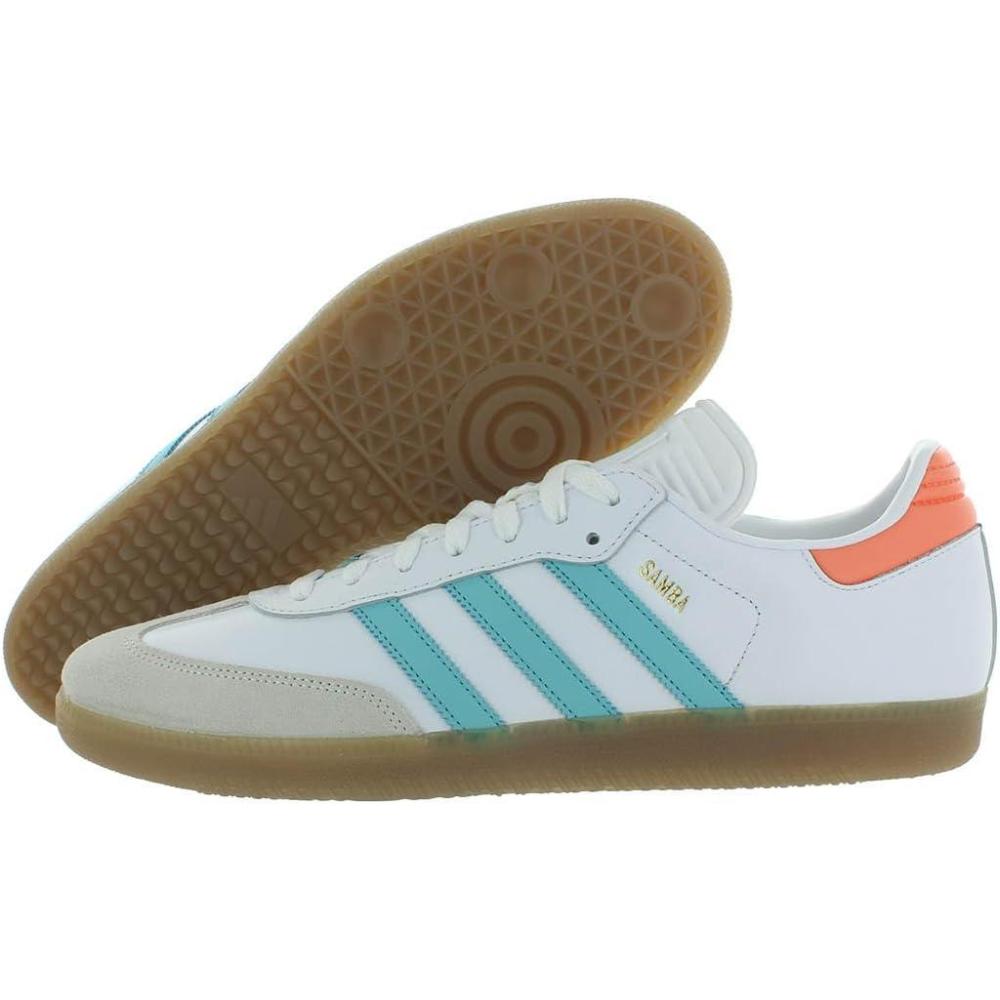 image:imageadidas Unisex Adult Samba Indoor ShoeFootwear WhiteEasy MintGumwhite