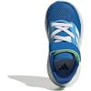 adidas Baby Run Falcon 5 Elastic Lace & Strap Shoe(Bright Royal/White/Lucid Lemon)