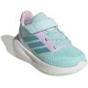 adidas Baby Run Falcon 5 Elastic Lace & Strap Shoe(Halo Mint/Mint Ton/Ice Lavender)