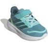 adidas Baby Run Falcon 5 Elastic Lace & Strap Shoe(Mint Ton/Preloved Teal/Semi Green Spark)