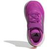 adidas Baby Run Falcon 5 Elastic Lace & Strap Shoe(Purple Burst/Silver Metallic/Semi Spark)