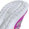 adidas Baby Run Falcon 5 Elastic Lace & Strap Shoe(Purple Burst/Silver Metallic/Semi Spark)