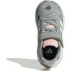 adidas Baby Run Falcon 5 Elastic Lace & Strap Shoe(Wonder Sage/Off White/Blush Pink)