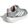 adidas Baby Run Falcon 5 Elastic Lace & Strap Shoe(Wonder Sage/Off White/Blush Pink)