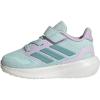 adidas Baby Run Falcon 5 Elastic Lace & Strap Shoe(Halo Mint/Mint Ton/Ice Lavender)