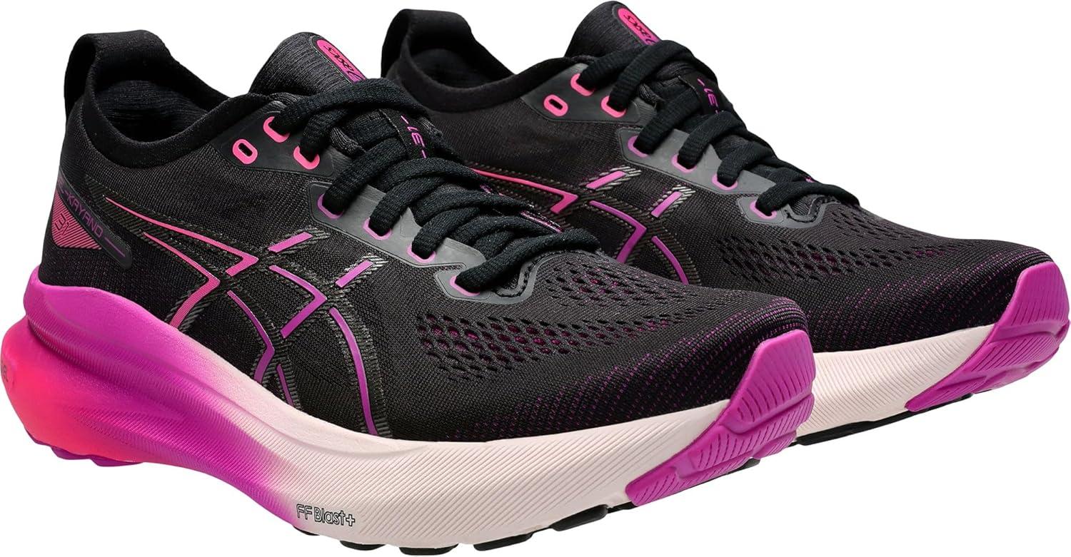 image:imageAsics Womens GelKayano 31 Running ShoesBlack Bold Magenta