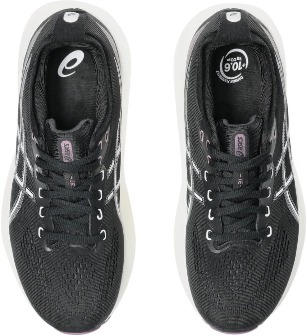 image:imageAsics Womens GelKayano 31 Running ShoesBlackPure Silver