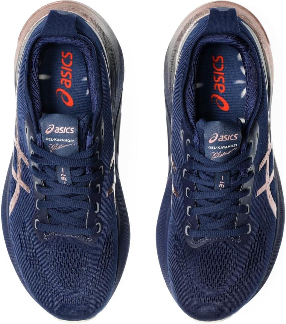image:imageAsics Womens GelKayano 31 Running ShoesBlue ExpanseRose Gold