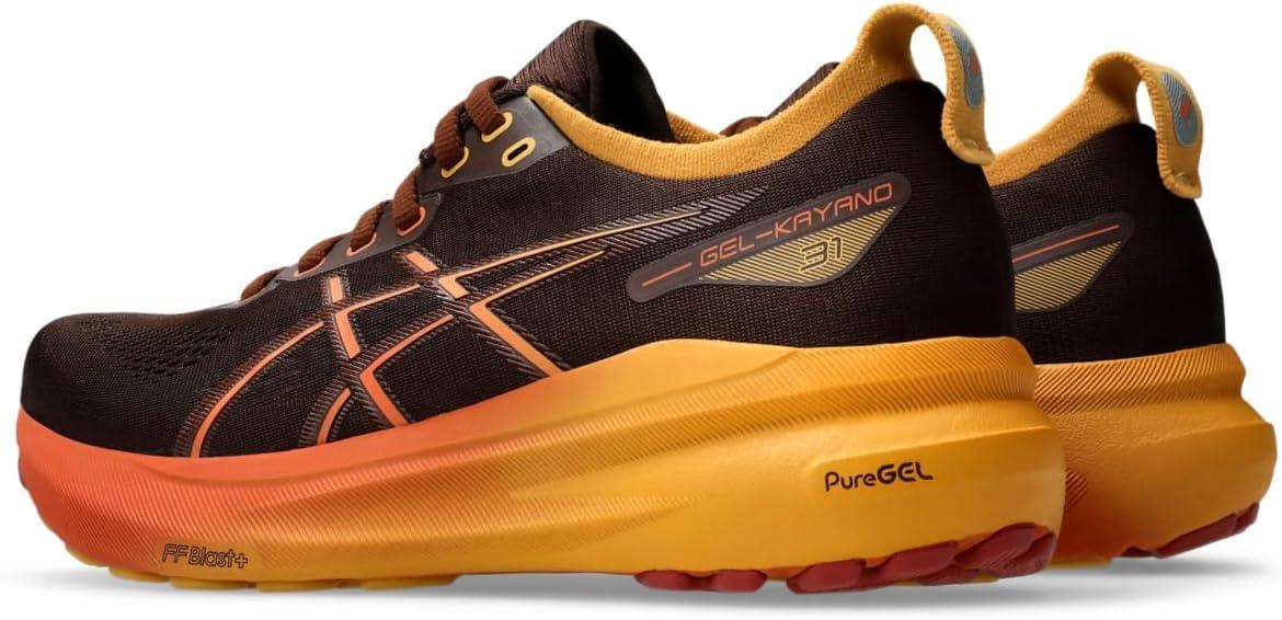 image:imageAsics Womens GelKayano 31 Running ShoesCoffeeNova Orange