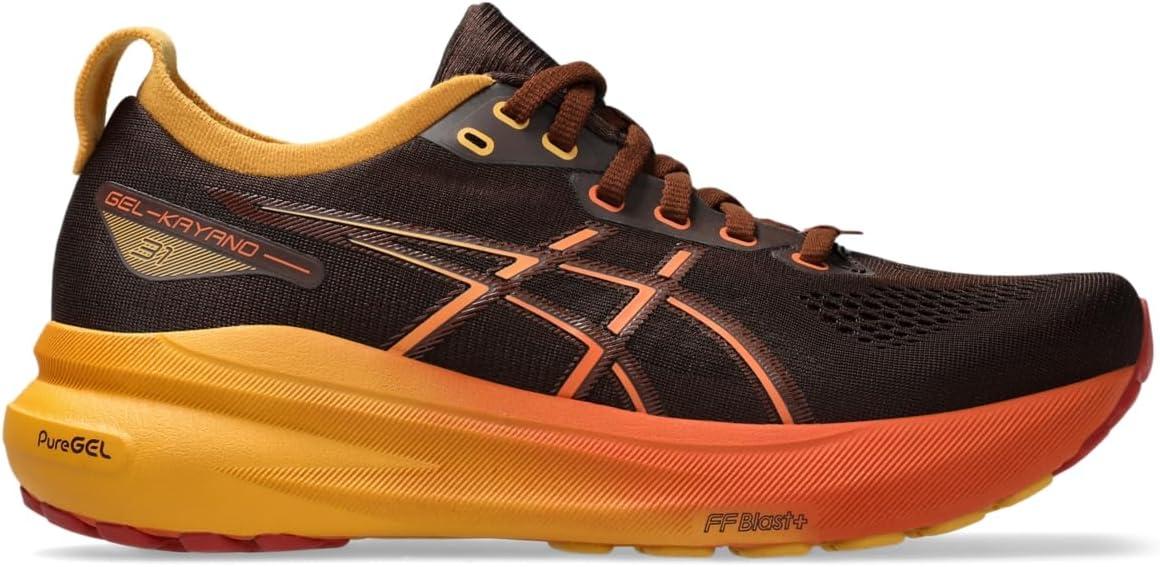 image:imageAsics Womens GelKayano 31 Running ShoesCoffeeNova Orange