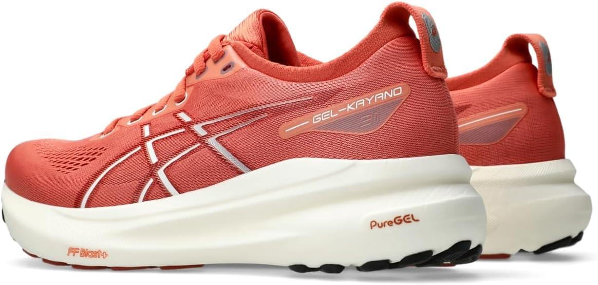 image:imageAsics Womens GelKayano 31 Running ShoesDesert RedWhite