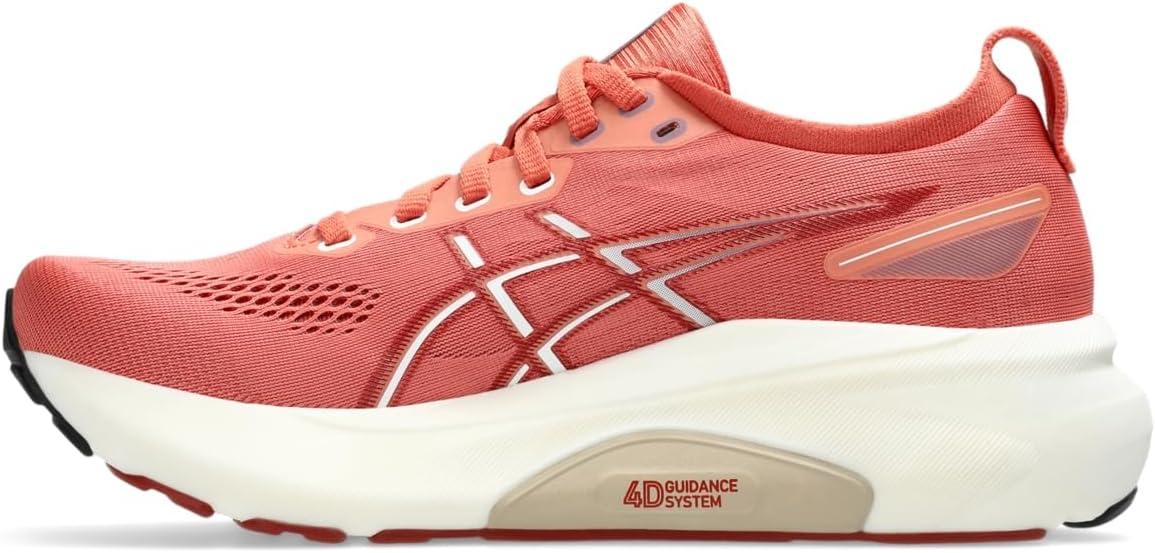 image:imageAsics Womens GelKayano 31 Running ShoesDesert RedWhite