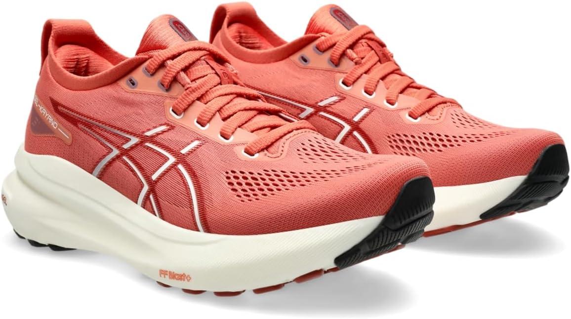 image:imageAsics Womens GelKayano 31 Running ShoesDesert RedWhite