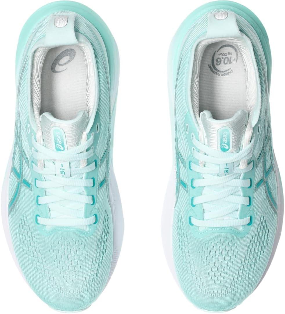 image:imageAsics Womens GelKayano 31 Running ShoesIlluminate MintPure Silver