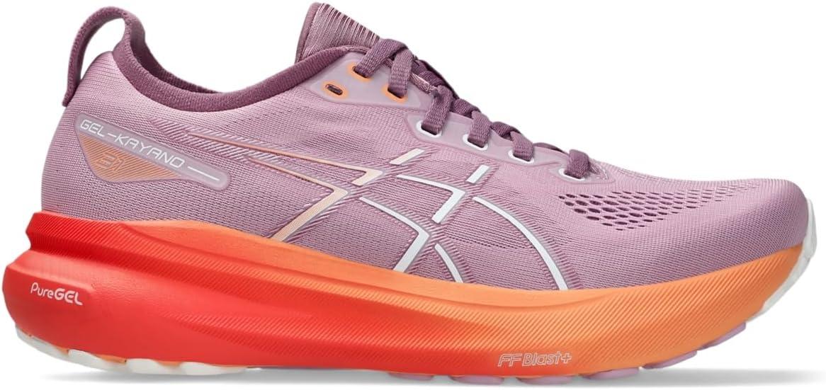 image:imageAsics Womens GelKayano 31 Running ShoesLight UbeWhite