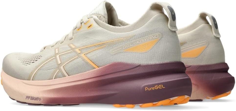 image:imageAsics Womens GelKayano 31 Running ShoesOatmeal Pearl Pink