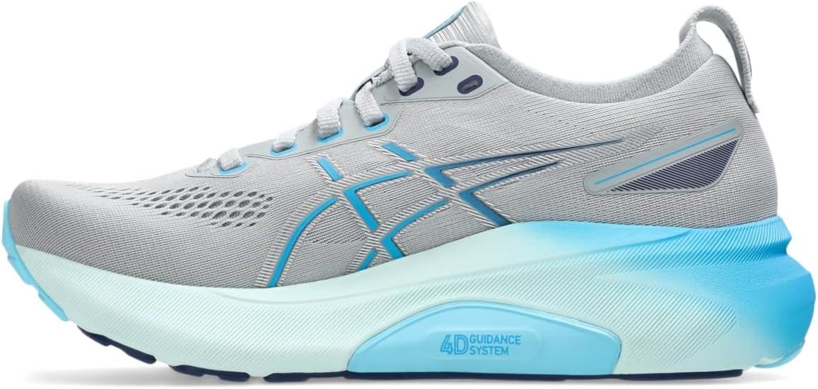 image:imageAsics Womens GelKayano 31 Running ShoesPiedmont GreyDigital Aqua