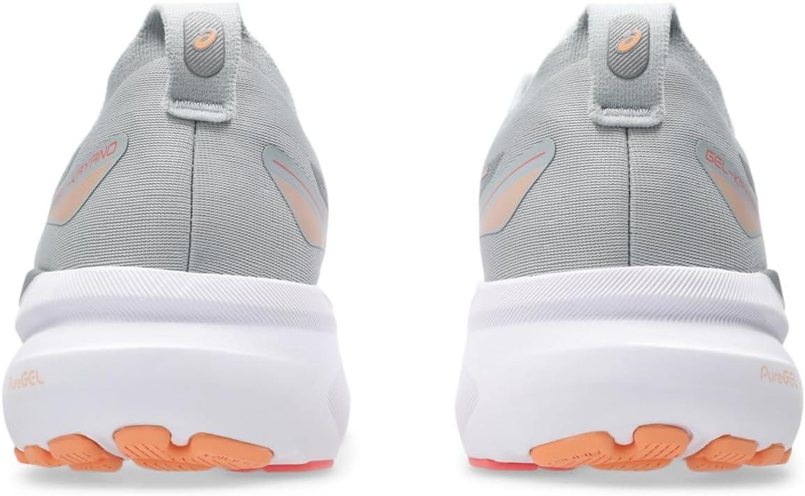 image:imageAsics Womens GelKayano 31 Running ShoesPiedmont GreyPapaya